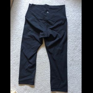 Lulu lemon cropped leggings